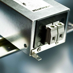 Product image from the company Schurter Nordic AB - EMC filters for DIN rail mounting